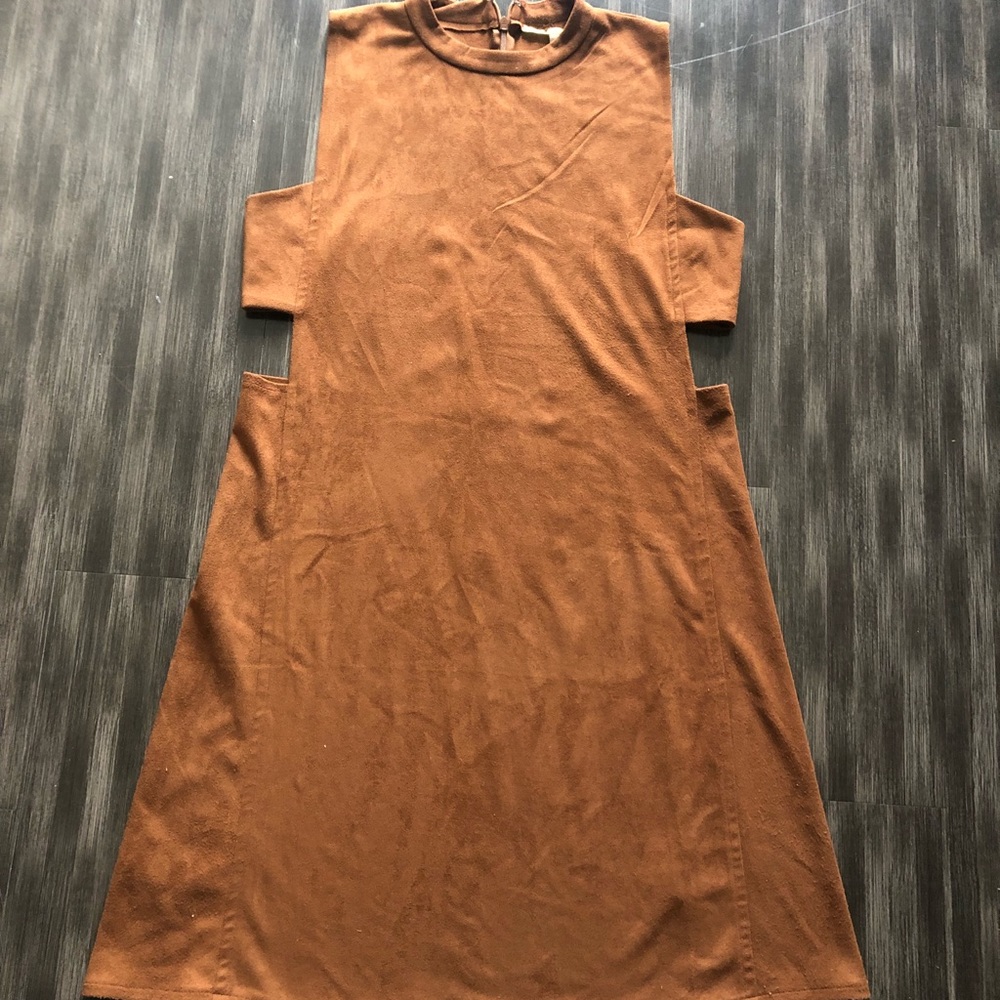 Gianni Bini faux suede dress